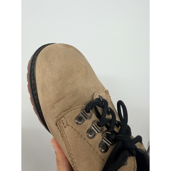 Vintage 90s Y2K Nautica Alarm Tan Suede Hiker Shoes Boots Mens Size 9.5 Hip Hop main image 4
